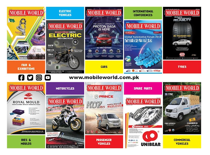MOBILE WORLD Magazine - Pakistan's' Automobile News Magazine - Regular Publication Since Year 1999