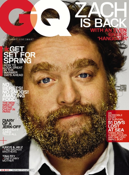 zach galifianakis gq. Zach Galifianakis for GQ US