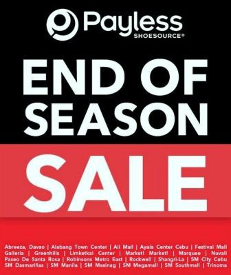 Manila Shopper: Payless End of Season SALE June-July 2012