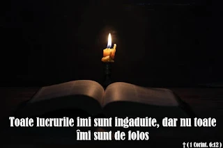 Toate imi sunt ingaduite, dar nu ma voi lasa biruit de ceva.†