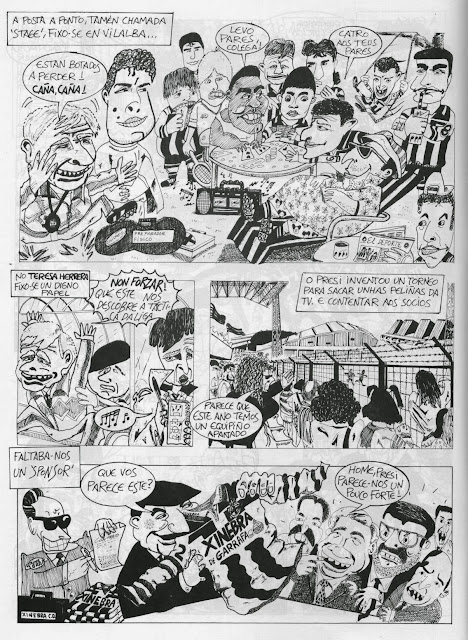 "EuroDépor" (Forza Dépor 2) E.V.Pita / H. Tello (1993) http://evpitacomic.blogspot.com/2010/07/album-eurodepor-evpita-htello-1993.html