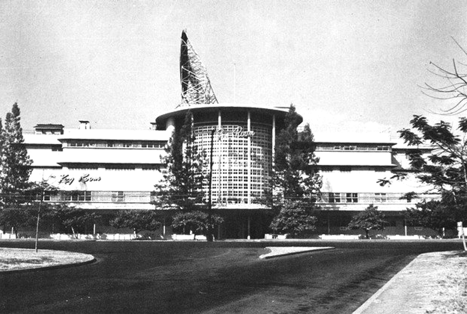 Old photo of Manila Jai Alai Building in Manila
