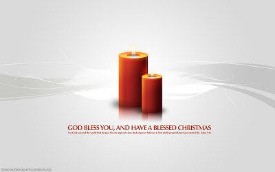 Christmas Candles HD Desktop Wallpapers