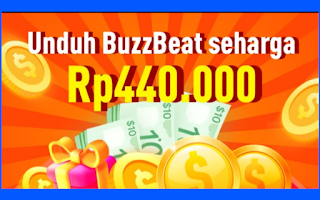 trik cepat buzzbeat apk mod penghasil saldo dana, gopay