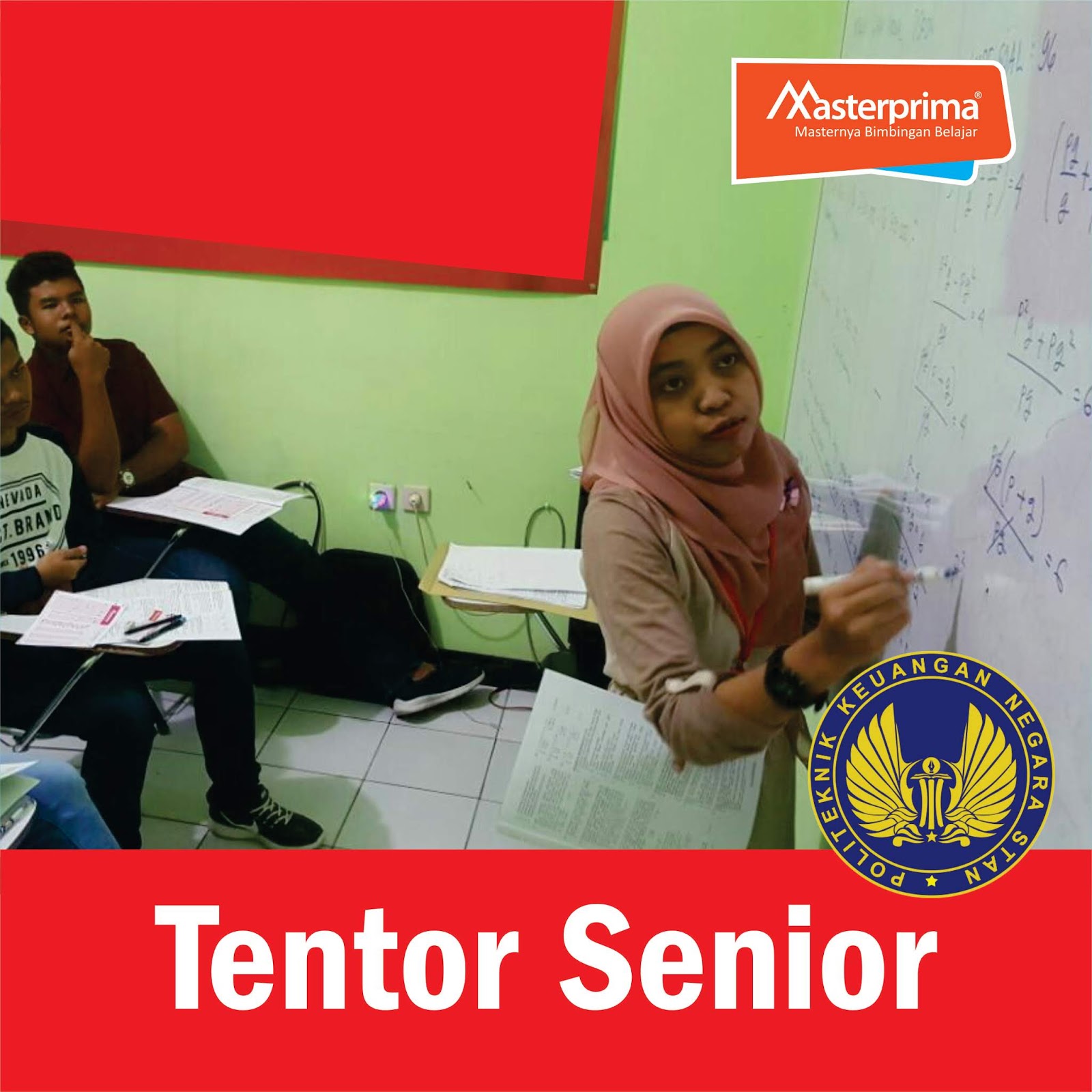 Pengajar pengajar senior sesuai bidangnya dengan standar kualitas A