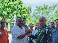 Tatap Muka Dandim 1701 Jayapura Bersama Paguyuban Pemuda Pemudi Nusantara Papua