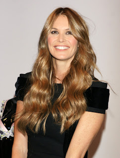 Elle MacPherson with New Hairstyle