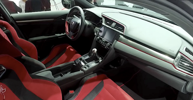 2018 interior -  Honda Civic Type R