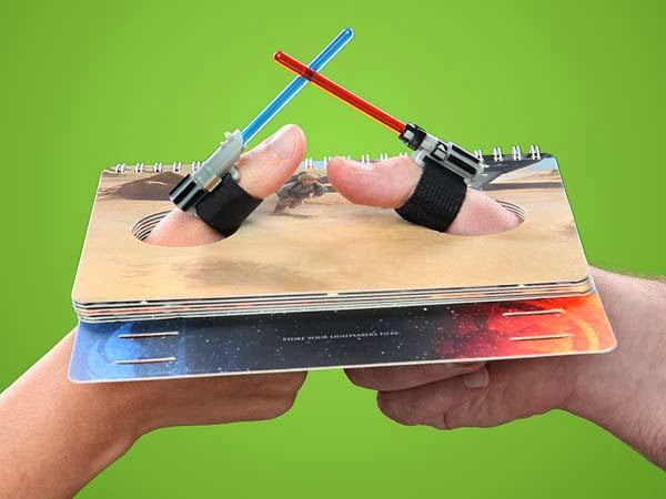 Star Wars Lightsaber Thumb Wrestling Game