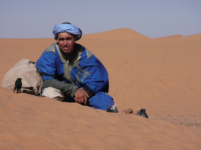Imagen de una persona caucásica (Tunisia) la cual es habitante del norte de Africa