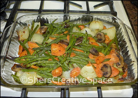 roasted veggies, healthy eating, dinner, recipe