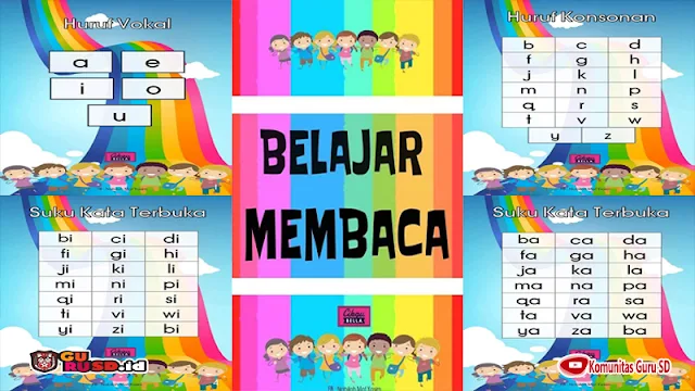 Buku Pintar Belajar Membaca Untuk Anak SD