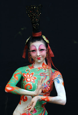 Festival Body Painting Art