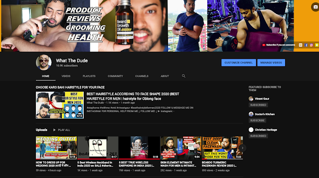 Vineet Gaur youtube channel what the dude