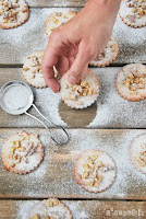 Galletas de aceite con manzana y nueces