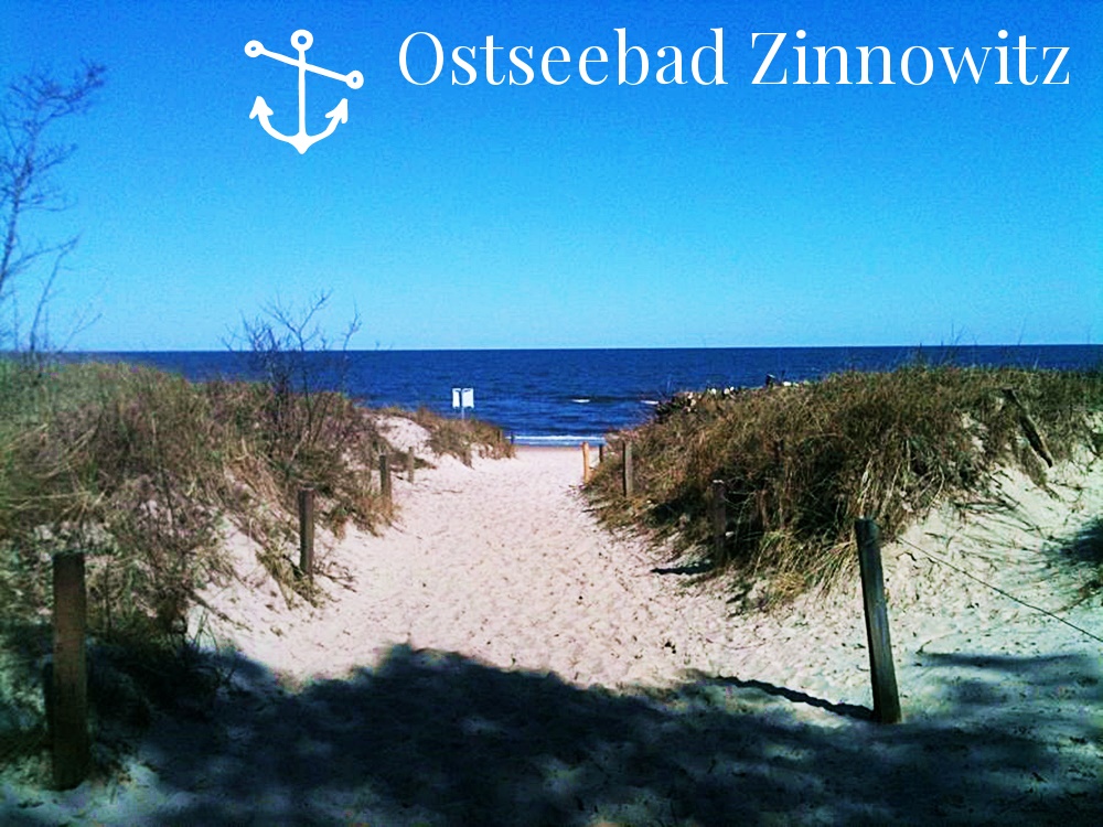 Beachimpressions and a look from the  dunes to the baltic sea in Zinnowitz, Insel Usedom