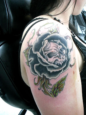 Black Rose Tattoo Designs