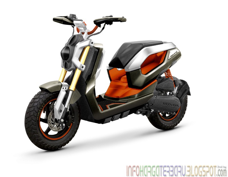 Harga Honda  Zoomer  X  Motor  Matic  Spesifikasi 2012 Area 