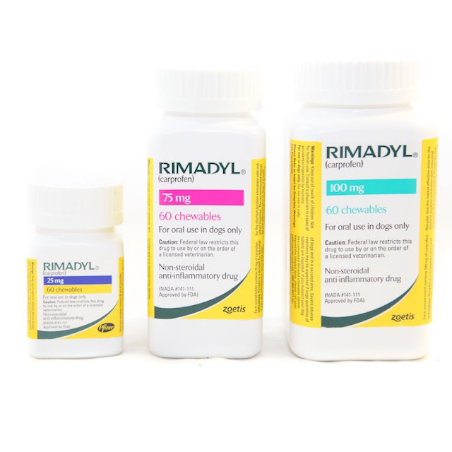 Rimadyl Capsules three sizes 