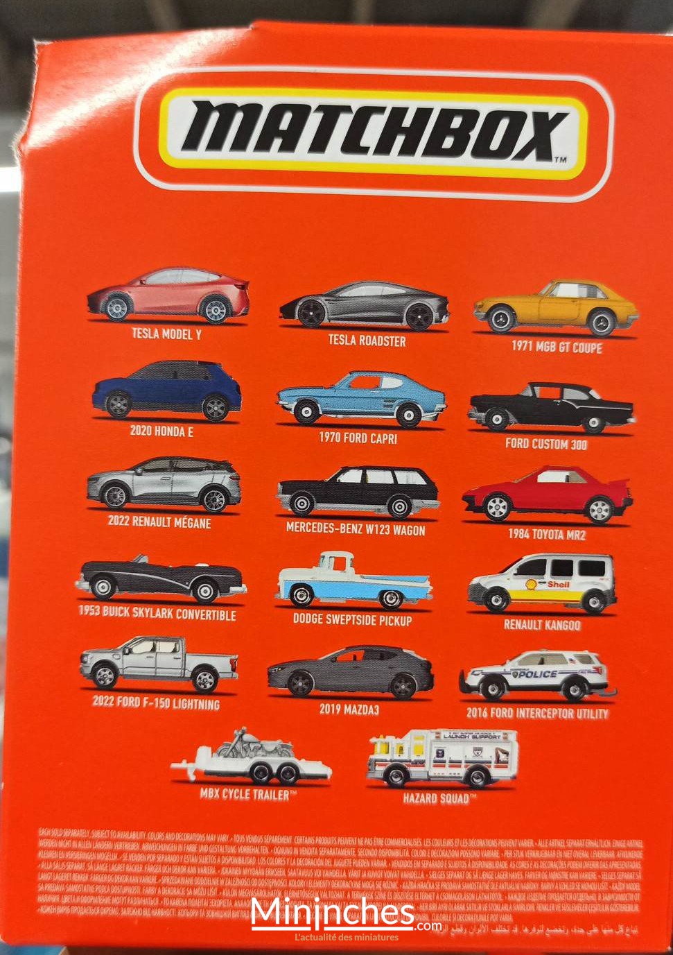 Des Matchbox chez Action à 1€29 ! Mix Power Grabs 2022 - Mininches