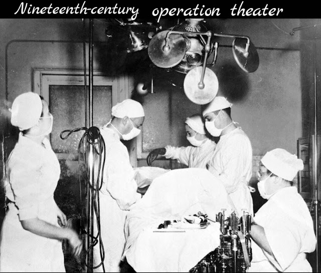 History of Nineteenth-century Operation theater.