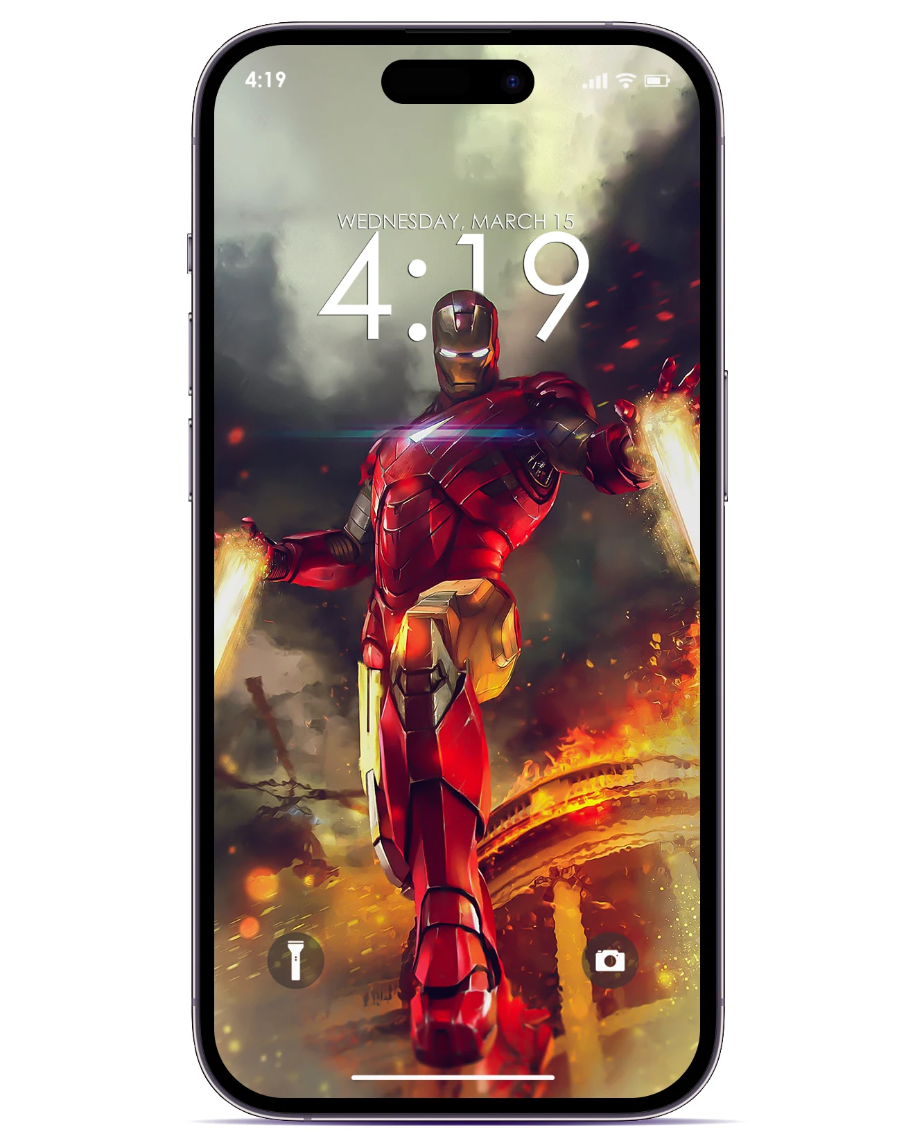 ironman ios 16 wallpaper for iphone 14