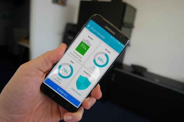 How to use Galaxy S7 application manager