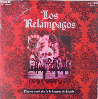 Los Relampagos "Paginas Musicales De La Historia De España" 1969 Spain Instrumental Pop Rock