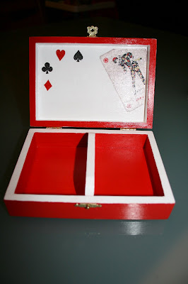 Troka Tintas: Caixa de baralho de cartas