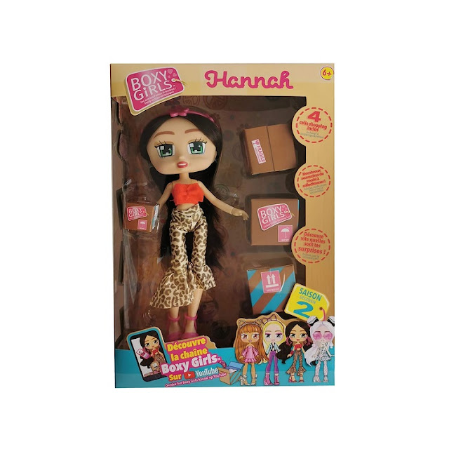Poupée Boxy Girls série 2 : Hannah.