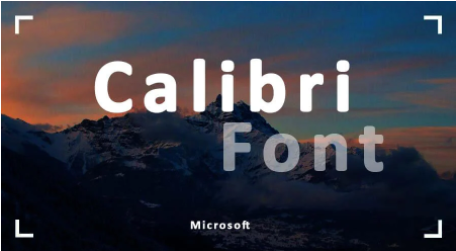 calibri-font
