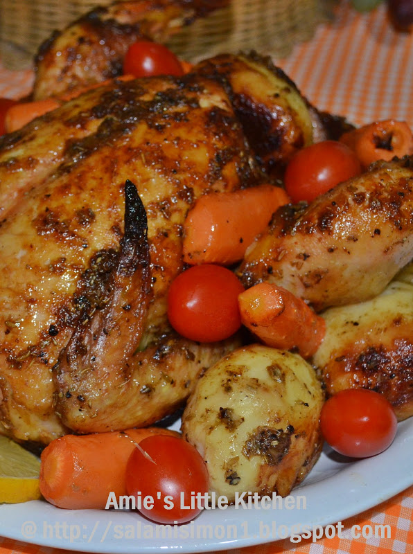 AMIE'S LITTLE KITCHEN: Rosemary Grilled Chicken (Ayam 
