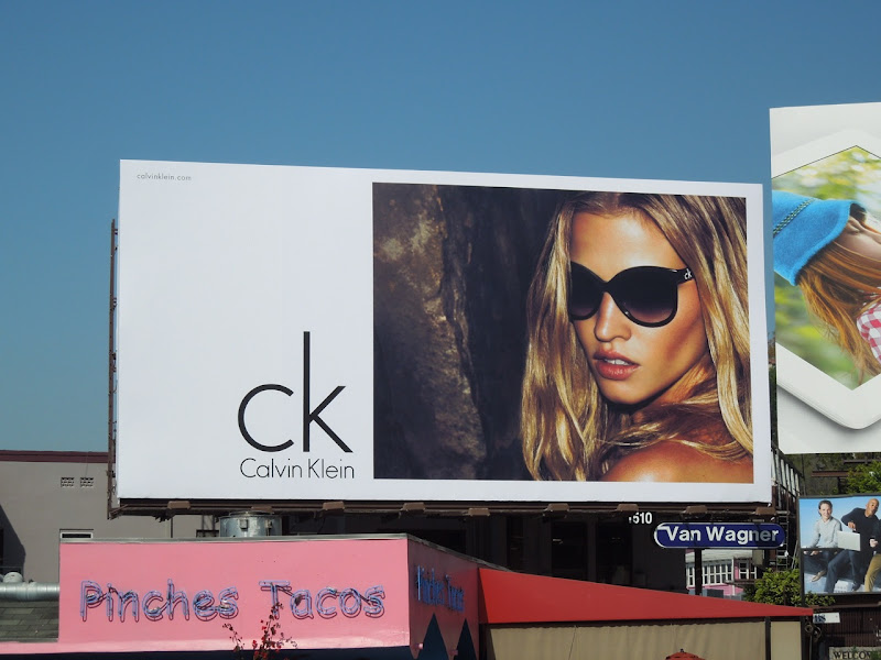 CK Calvin Klein sunglasses 2012 billboard