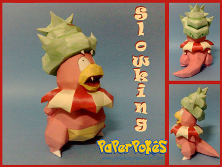 Pokemon Slowking Papercraft