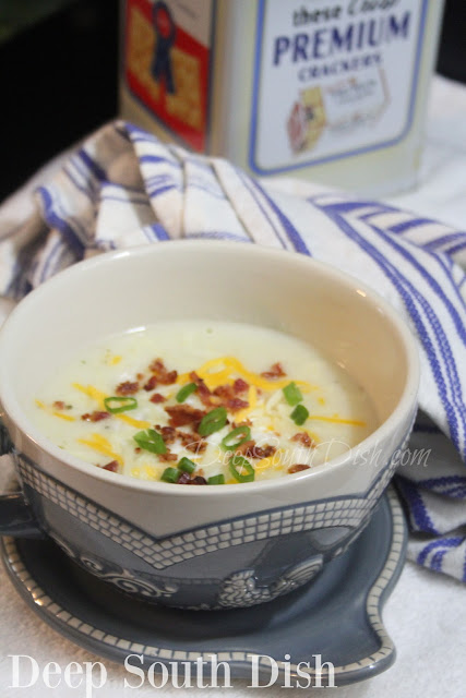 Deep South Dish: Slow Cooker Potato Soup