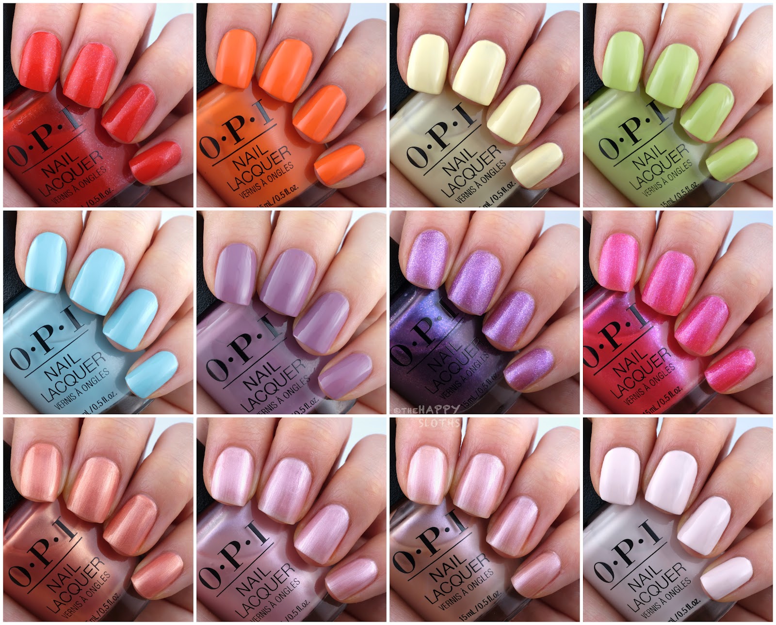 Opi spring 2023 swatches