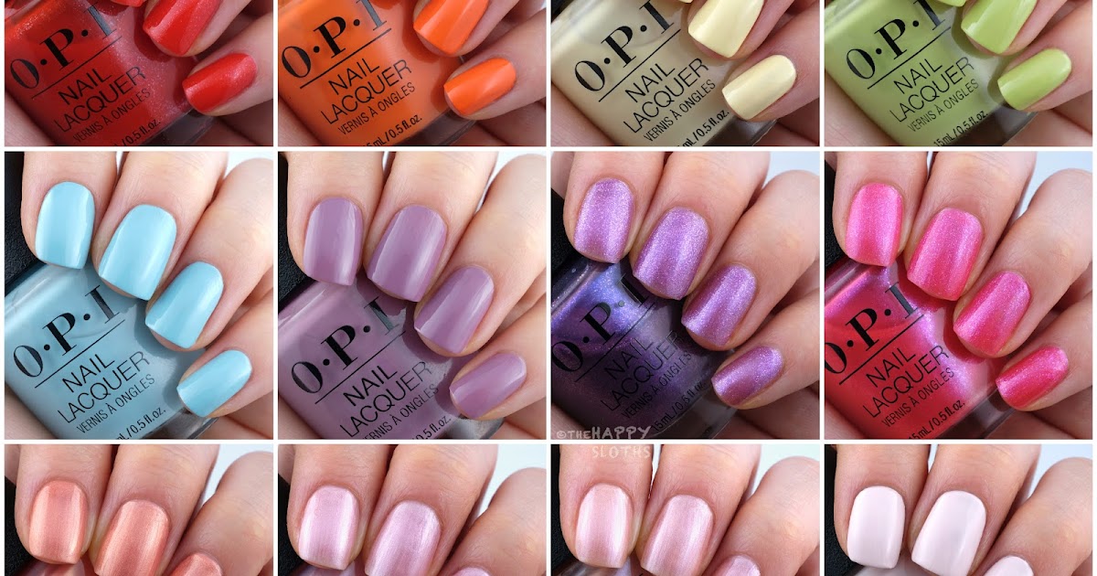 OPI | Spring 2023 Me, Myself, and OPI Collection: Review and Swatches | The  Happy Sloths: Beauty, Makeup, and Skincare Blog with Reviews and Swatches