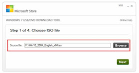 Windows USB/DVD Download Tool