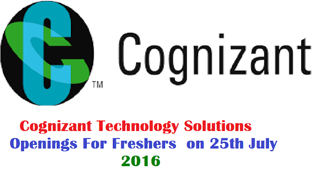 Cognizant Technology Solutions Openings For Freshers Passout freshers on 25th July 2016 /2016/07/cognizant-technology-solutions-openings-for-freshers-passouts-.html