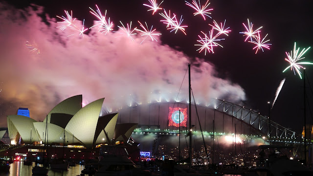 New Years Celebrations Sydney Harbour Bridge