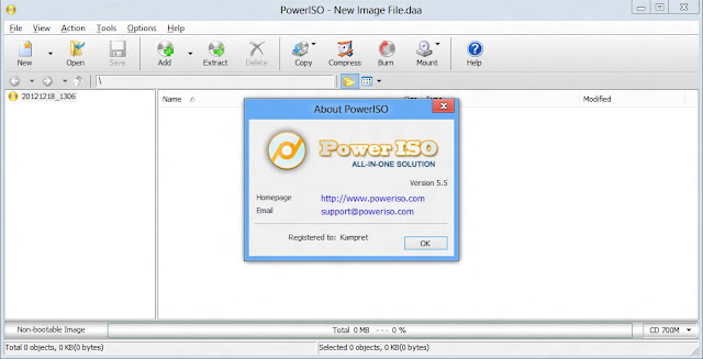 Free Download Power ISO 5.5 Full Version