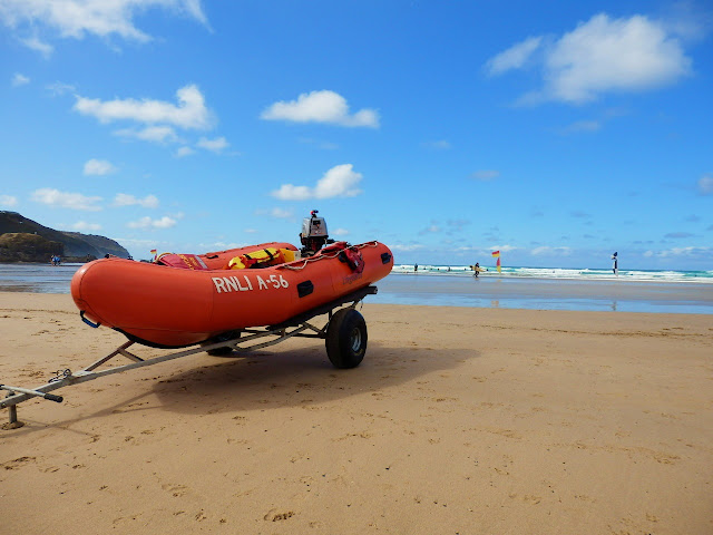 RNLI at Perranporth, Cornwall