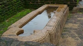 granite stone bath tub, ancient Polonnaruwa hospital, Sri Lanka, ancient medicine riddles