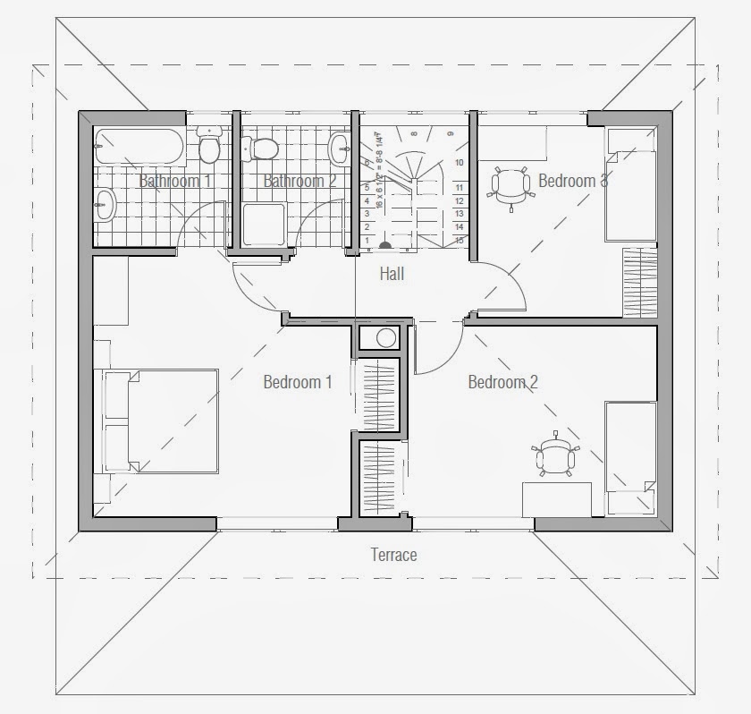Australian House  Plans  Small  Australian House  Plan  CH187