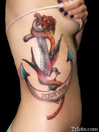 Rib Tattoos For Girls Gallery