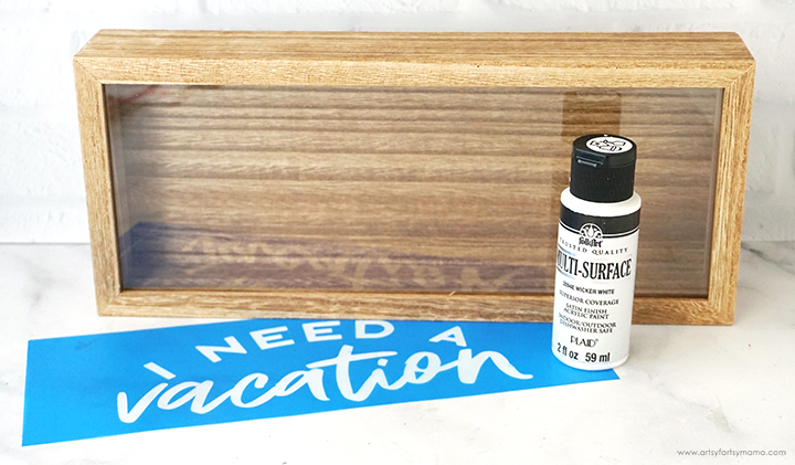 DIY Vacation Fund Money Box