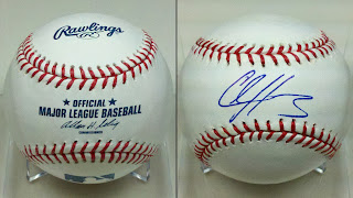 Chase Headley signed autograph baseball