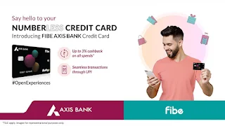 Axis Bank and Fibe Partner to Launch India’s First Numberless Credit Card