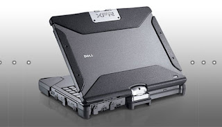 DELL Latitude XT2 XFR Tablet PC لابتوب للأستخدام العسكري وتحمل الصدمات