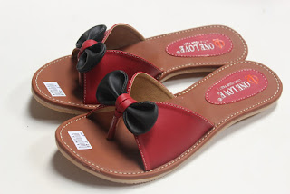 Sandal Wanita Nonslip One Love Kokop Japit Pita Karet Mentah